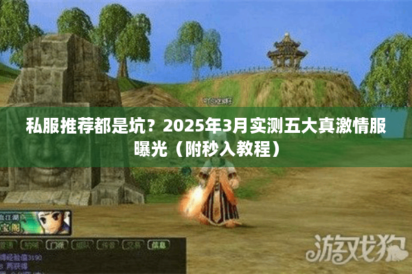 私服推荐都是坑？2025年3月实测五大真激情服曝光（附秒入教程）
