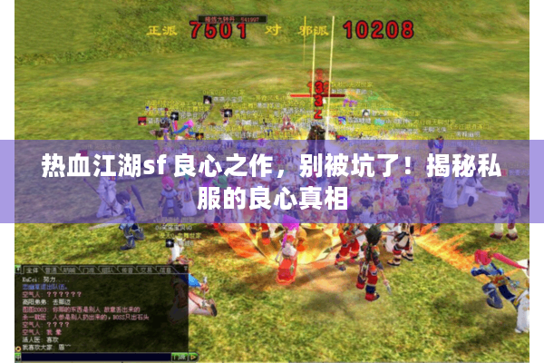 热血江湖sf 良心之作,别被坑了!揭秘私服的良心真相 热血江湖sf 良心之作,别被坑了!揭秘私服的良心真相