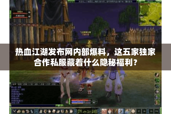 热血江湖发布网内部爆料，这五家独家合作私服藏着什么隐秘福利？
